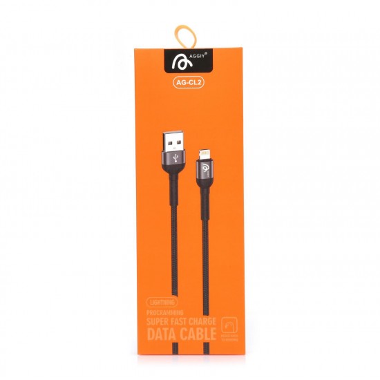 Aggiy AG-CL2 Lightning Hızlı Şarj Ve Data Kablosu