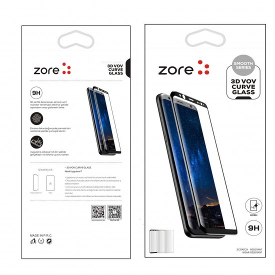 Huawei P 30 Pro 3D Vov Eğimli Cam