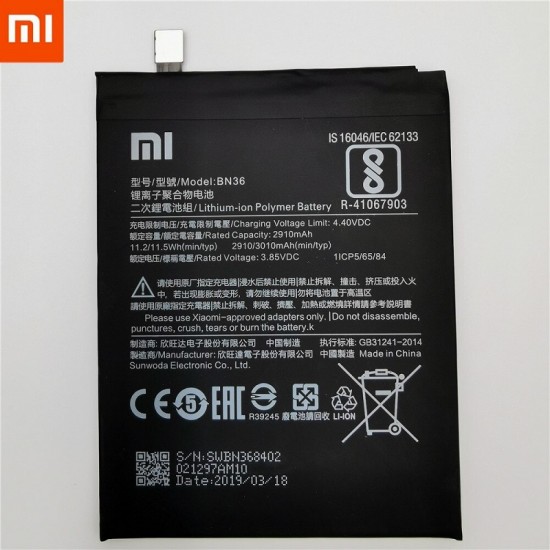 Redmi 6x Orijinal Batarya