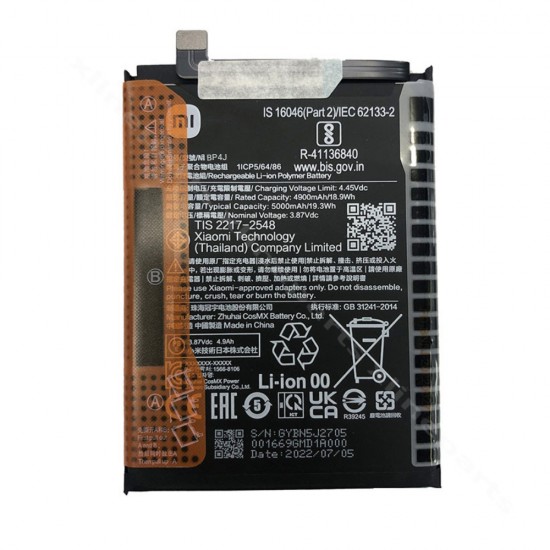 Redmi Note 12 Pro Orijinal Batarya